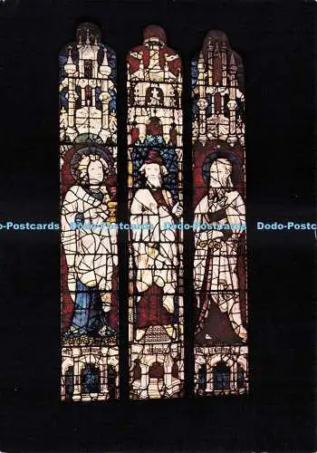 D239190 Victoria and Albert Museum Fenster aus Glasmalerei zeigt St. John the E