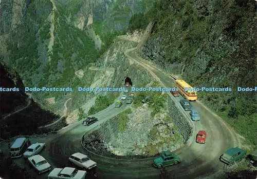 D229982 Norwegen Mabodal Tal und Eidfjord Fossli Geilo Straße Normann