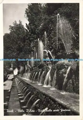 D239198 Tivoli Villa D Este Viale Delle Cento Fontane P L RP