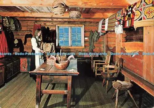 D229984 Norwegen Molstertunet Volksmuseum Voss Das Mädchenzimmer Normann