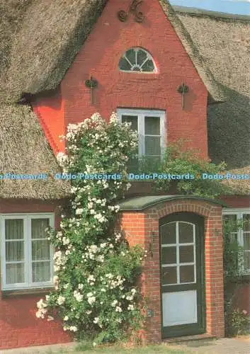 D239200 Friesenhaus auf der Nordseeinsel Amrum Kalender Wandern 94 Werner Heidt