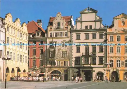 D229999 Praha Renaissance- und Barockgiebel der rekonstruierten Häuser der