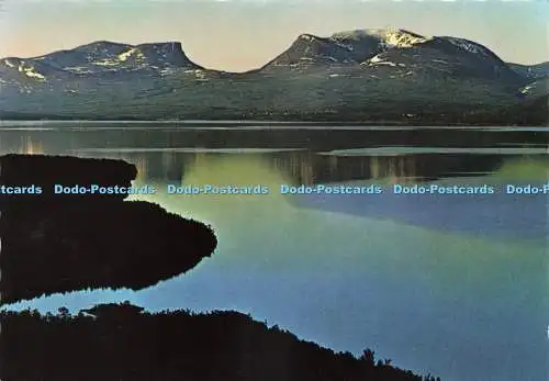 D236914 Lappland Midnight Sun Over Lake Tornetrask Ultra Sven Hornell