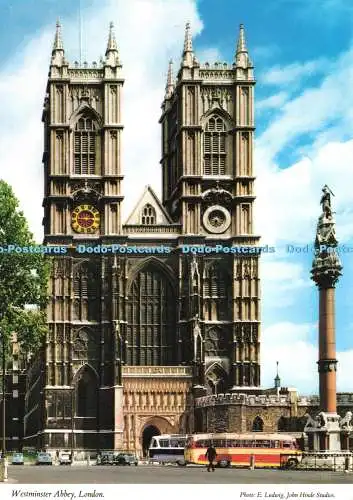 D239228 London Westminster Abbey John Hinde Kardorama E Ludwig