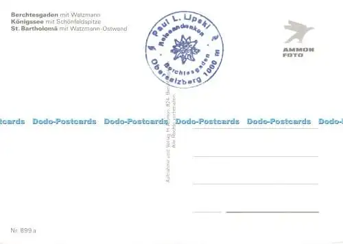 D239230 Grusse aus Berchtesgaden Mit Watzmann H Ammon Multi View
