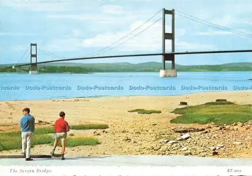 D230017 Die Severn Bridge wurde am 8. September 1966 eröffnet Valentine