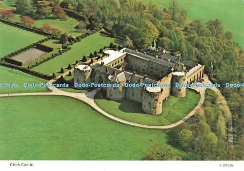 D230034 Chirk Castle E T W Dennis and Sons Ltd Photocolour Air Views