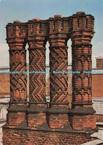 D234717 London Hampton Court Palace Schornsteine im Tudor-Stil HMSO The Campfield Pres