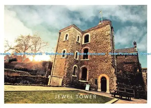 D236965 Jewel Tower London A Z Postkarte Daraotsu