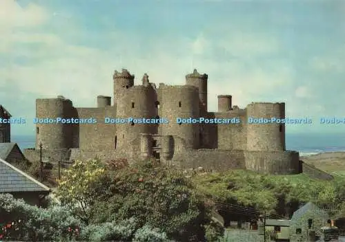D230061 Gwynedd Harlech Castle Blick von East W S Cowell Ltd Crown 1979