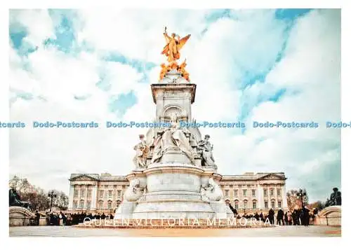 D236967 Queen Victoria Memorial London A Z Postkarte Daraotsu
