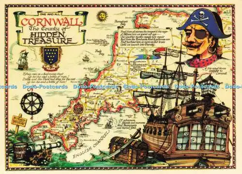 D230064 Cornwall the County of Hidden Treasure Murray King Collectors Series 198