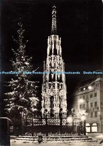 D239277 Ein Frohes Weihnachtsfest Eigentumsrecht Liebermann Schoner Brunnen 1965