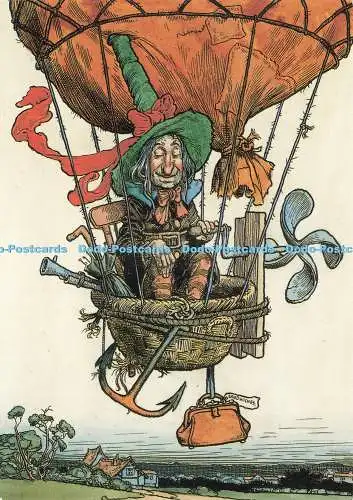 D234727 Der Luftfahrt Die Abenteuer des Onkels Lubin William Heath Robinson