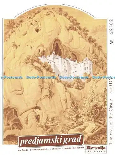 D239283 Slovenija Die Burg Predjamski Grad