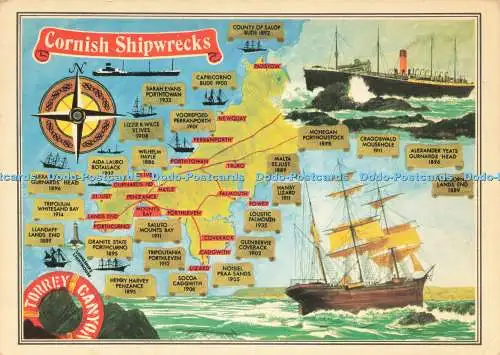 D230079 Cornish Shipwracks Murray King 1972