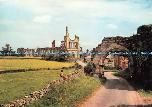 D230081 Yorkshire Byland Abbey bei Coxwold J Arthur Dixon Ltd