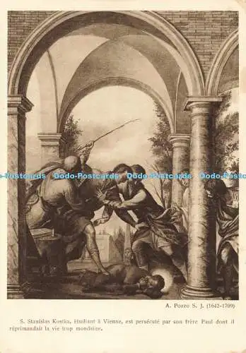 D234747 S Stanislas Kostka Etudiant a Vienne A Pozzo S J