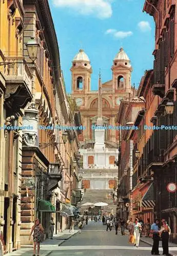 D234748 Roma Condotti Straße und Dreifaltigkeit der Berge G M