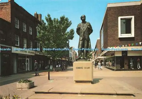 D230083 Worcester The Edward Elgar Statue J Salmon Ltd Cameracolour 1988