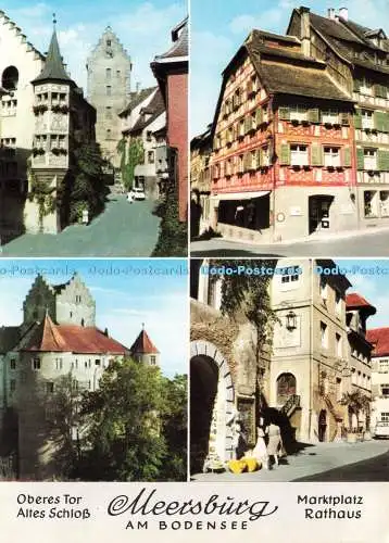 D234751 Meersburg am Bodensee Marktplatz Rathaus Otto Vahle Multi View