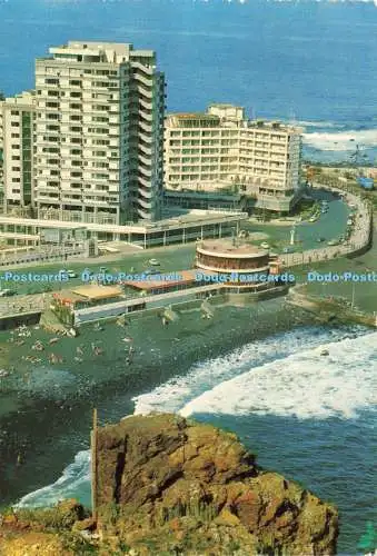 D239339 Puerto De La Cruz Tenerife Playa de Martianez Bergas