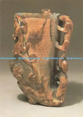 D234793 The Burrell Collection Rhyton With Animals Climbing Up The Sides Glasgow