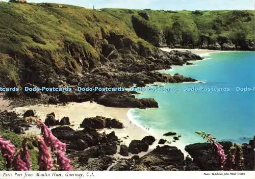 D230122 Guernsey C I Petit Port von Moulin Huet John Hinde Ltd H Gossler