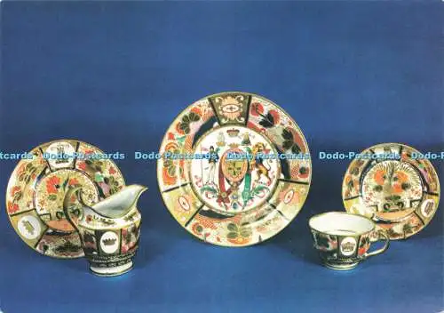 D230127 England Worcester Dyson Perrins Museum Stückgruppe aus einem Frühstück