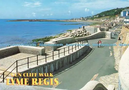 D237040 Lyme Regis Gun Cliff Walk J Salmon