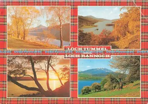 D230147 Loch Tummel und Loch Rannoch Sonnenuntergang am Loch Rannoch J Arthur Dixon Ltd M