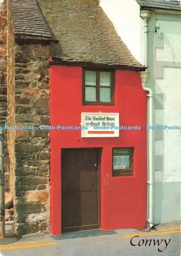 D239380 Conway Das kleinste Haus Großbritanniens J Salmon