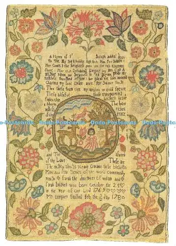 D239441 Victoria and Albert Museum Sampler Sarah Brignell