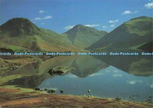 D230221 Abwasser Eibekarre und Lingmell Peter Pedley Postkarten Lakeland Serie
