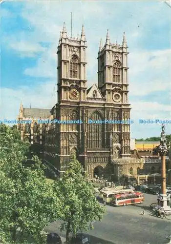 D239451 Westminster Abbey Westfront aktuelle Presse Pitkin Bild Postkarten 19