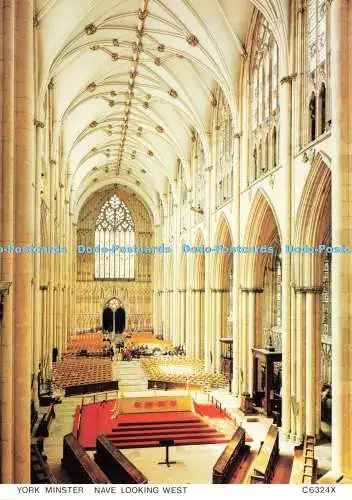 D239487 York Minster Nave Looking West Dean and Chapter of York Judges C 6324 X