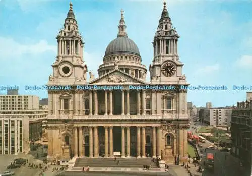 D230267 St Paul Cathedral The West Front of St Paul Cathedral J Arthur Dixon Ltd