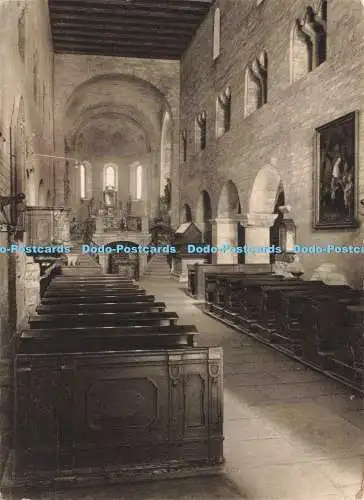 D239515 Prager Burg Das Innere der St.-Georgs-Kirche Statni Graficka Skola