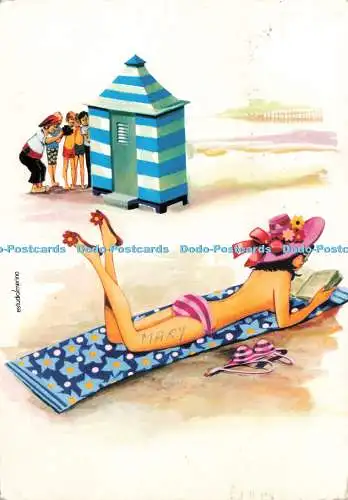 D234972 Woman In The Beach Collection Humor No 1001 Graficas Teixido
