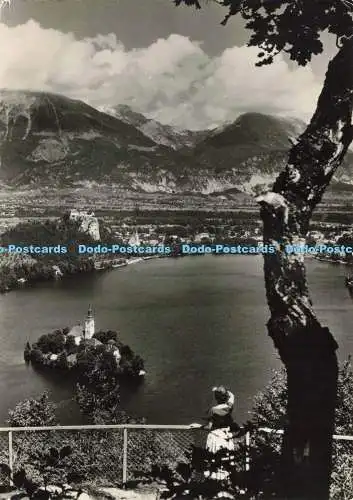 D239516 Bled Slovenija Jugoslavija Kompas Ljubljana 1962
