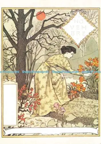 D234974 Museum Pelzkunst und Gewerbe Hamburg November Eugene Grasset La Belle Ja