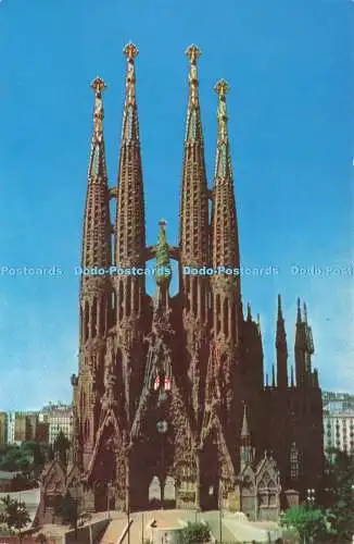 D239520 Barcelona Die Heilige Familie A Campana y J Puig Ferran A Fabregat Serie II
