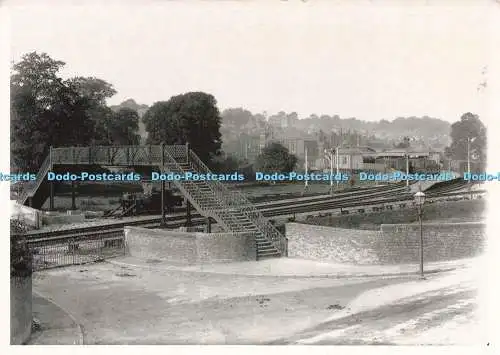 D230307 Ashbourne Bahnhof 1900 oder 1901 Peter Pedley Postkarten J N Bentle