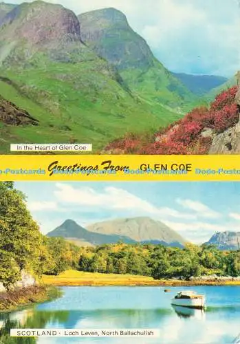 D239543 Grüße aus Glen Coe Schottland Loch Leven North Ballachulish Whiteholm
