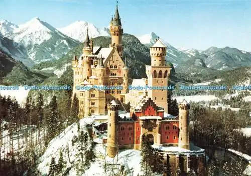 D230326 Königsschloss Neuschwanstein von König Ludwig II von Bayern Kienberger