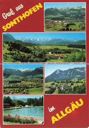 D235002 Gruss aus Sonthofen Im Allgau Franz Milz Multi View