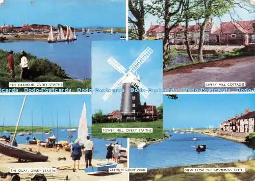 D237275 Overy Staithe Tower Mill Overy Mill Cottage Gilbert White 1969 Multi View