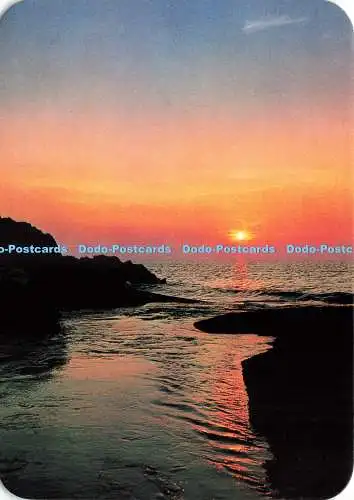 D239591 Panorama de la Corse Galeria Coucher de Soleil sur l Embouchure du Fango
