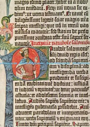 D235048 The British Library The 42 Line Bible Henry Stone