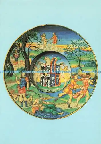 D235052 The British Museum Italian Maiolica Plate P J Graphics